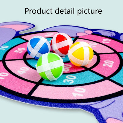 RPH Educational Games Dart Board Baby Toy Stickey Ball Dart Indoor Sports Child Montessori Games for Children 3 to 7 Years