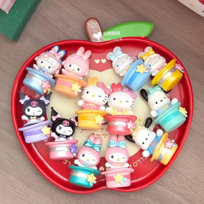 RPH Original New Amazing Magic Hat Series Cute Bean Blind Bag Trendy Play Blind Box Mini Ornament Handmade Gift Cartoon Doll Toys