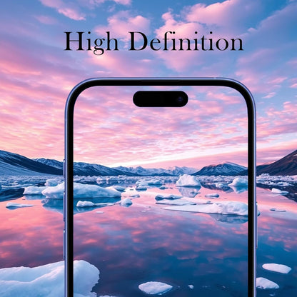 RPH 6 Pcs Full Coverage Privacy Protection Screen Protector for iPhone 16 Pro Screen Protector Privacy, Anti Spy Tempered Glass Film, Anti Scratch