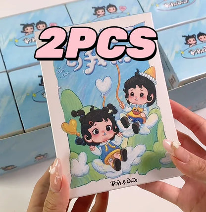 RPH New In Stock Genuine Pipi&Idi Our Unique Series Blind Box Trendy Toys Pvc Figurines Cute Ornaments Doll Girls Birthday Gifts