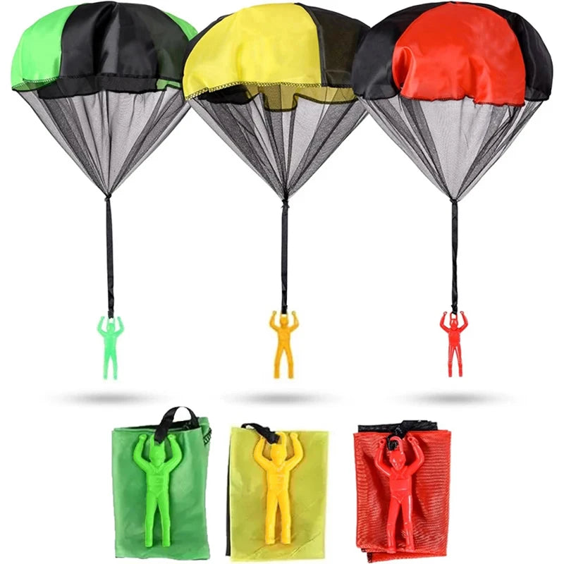 RPH Parachute Toys for Kids Tangle Free Outdoor Flying Parachute Men Outside Toys Easter Basket Stuffers Idea Unique Boy Girl Gift
