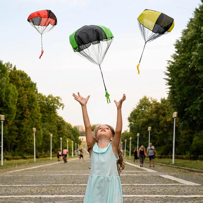 RPH Parachute Toys for Kids Tangle Free Outdoor Flying Parachute Men Outside Toys Easter Basket Stuffers Idea Unique Boy Girl Gift