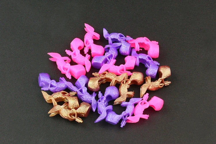 RPH RUHERW 10 pair / lot Fashion Feature wing shoes for 30cm FR doll New unique short boots 1 /6 Doll Accessories toy  girl gift