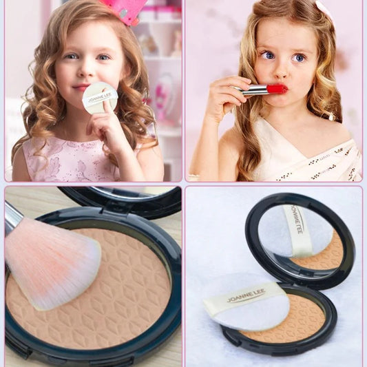 RPH Simulation Cosmetics Set Kids Play House Toys Simulation Make up Lipstick Nail Paint Educational Toys Pretend Makeup Girls Game