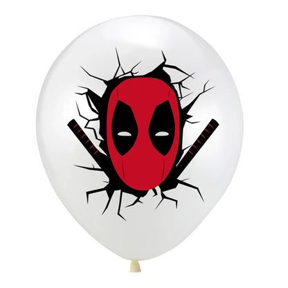 RPH 12Pcs Marvel Theme Latex Balloons Boys Birthday Party Decor Kids Toy Photo Props Baby Shower Supplies 12 inch Balloon