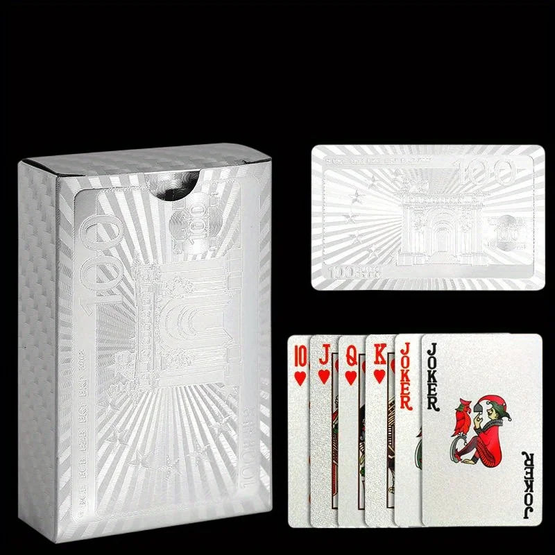 RPH Multiple styles Color Playing Card Game Card Group Waterproof Poker Suit Magic Dmagic Package Board Game Gift Collection