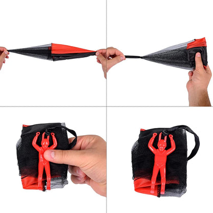 RPH Parachute Toys for Kids Tangle Free Outdoor Flying Parachute Men Outside Toys Easter Basket Stuffers Idea Unique Boy Girl Gift