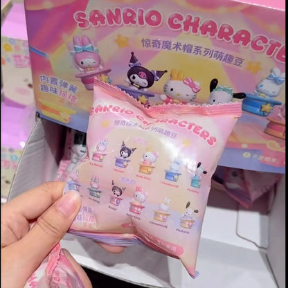 RPH Original New Amazing Magic Hat Series Cute Bean Blind Bag Trendy Play Blind Box Mini Ornament Handmade Gift Cartoon Doll Toys