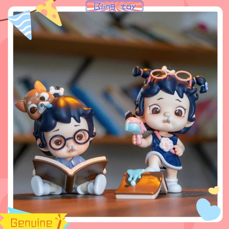 RPH New In Stock Genuine Pipi&Idi Our Unique Series Blind Box Trendy Toys Pvc Figurines Cute Ornaments Doll Girls Birthday Gifts