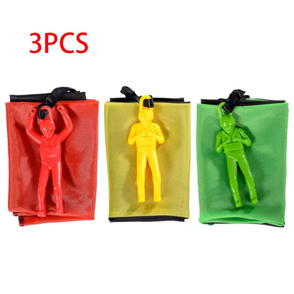 RPH Parachute Toys for Kids Tangle Free Outdoor Flying Parachute Men Outside Toys Easter Basket Stuffers Idea Unique Boy Girl Gift