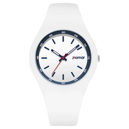 New silicone quartz watch, fashionable, cute, trendy, waterproof, daily wear, sports, simple couple watch