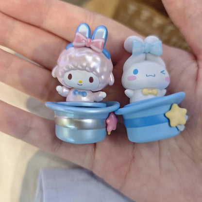 RPH Original New Amazing Magic Hat Series Cute Bean Blind Bag Trendy Play Blind Box Mini Ornament Handmade Gift Cartoon Doll Toys