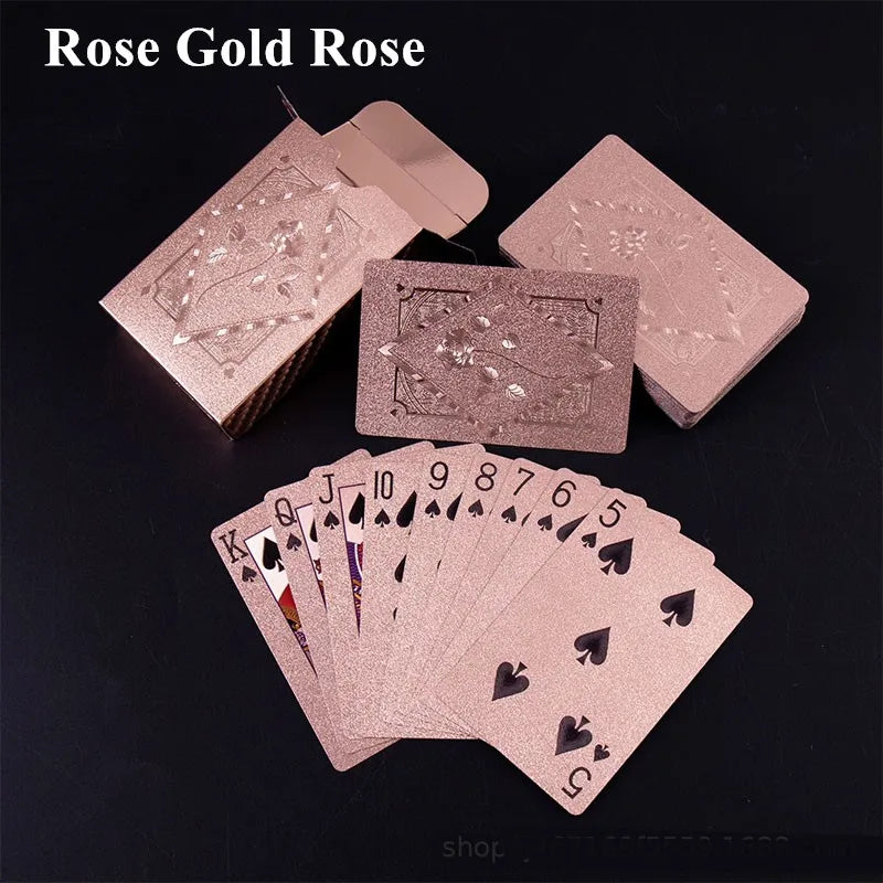 RPH Multiple styles Color Playing Card Game Card Group Waterproof Poker Suit Magic Dmagic Package Board Game Gift Collection