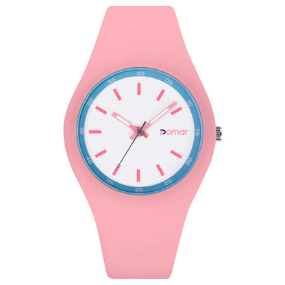 New silicone quartz watch, fashionable, cute, trendy, waterproof, daily wear, sports, simple couple watch